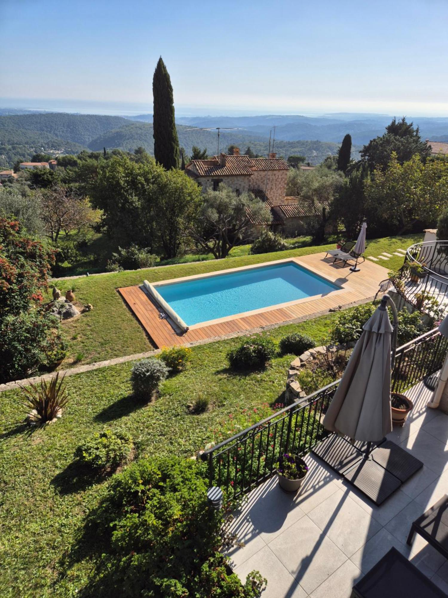 La Tourrette Bed and Breakfast Tourrettes-sur-Loup Eksteriør billede